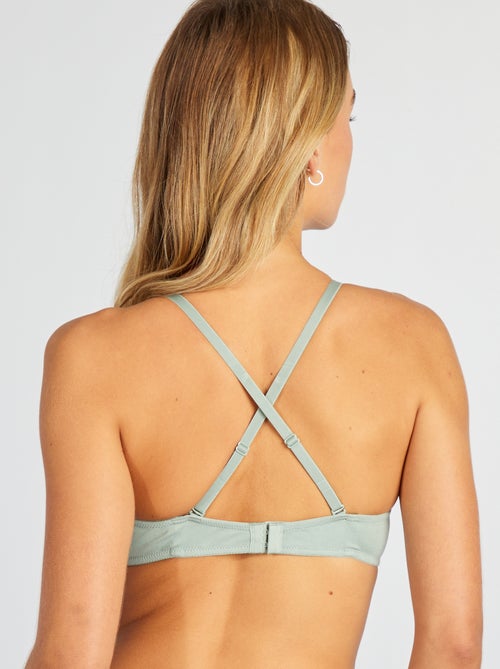 Soutien-gorge paddé coton - Kiabi