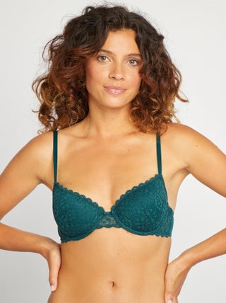 Soutien-gorge paddé dentelle
