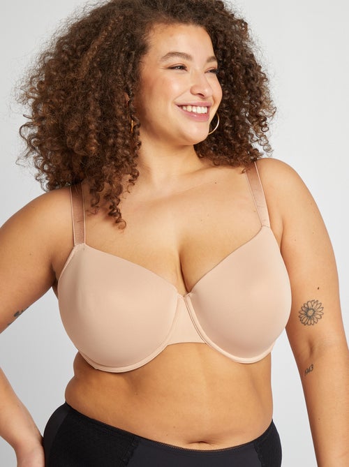 Soutien-gorge paddé en microfibre - Kiabi