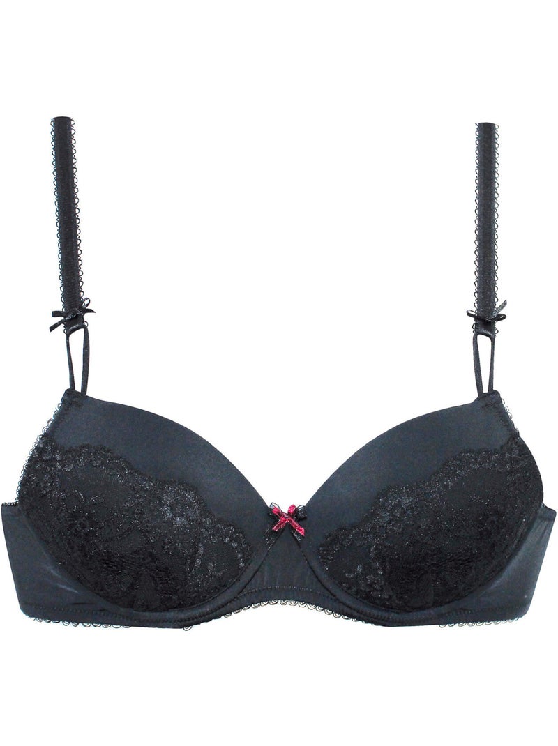 Soutien-gorge paddé londra Noir - Kiabi
