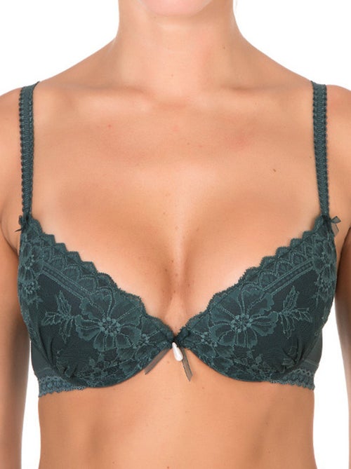 Soutien-gorge plongeant préformé collection rouge - Kiabi