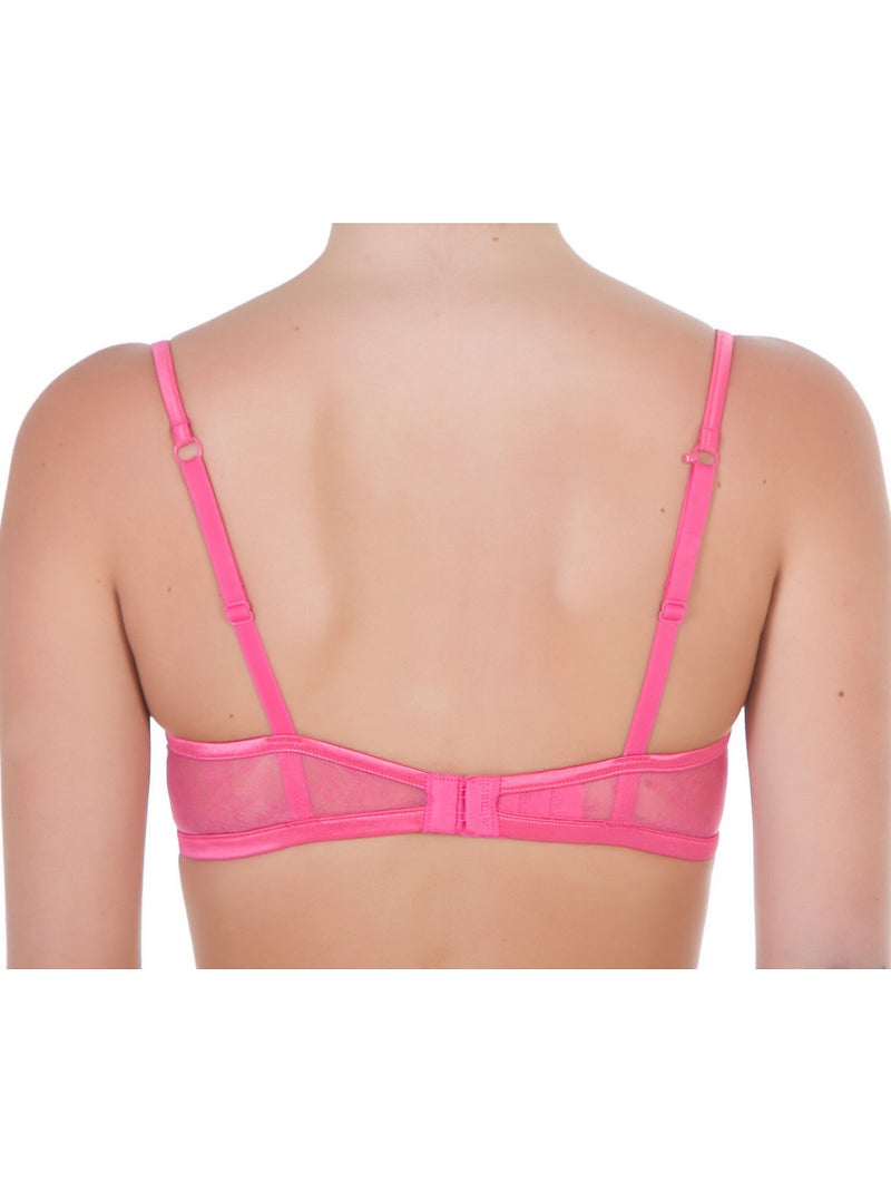 Soutien-gorge plongeant siena Rose - Kiabi