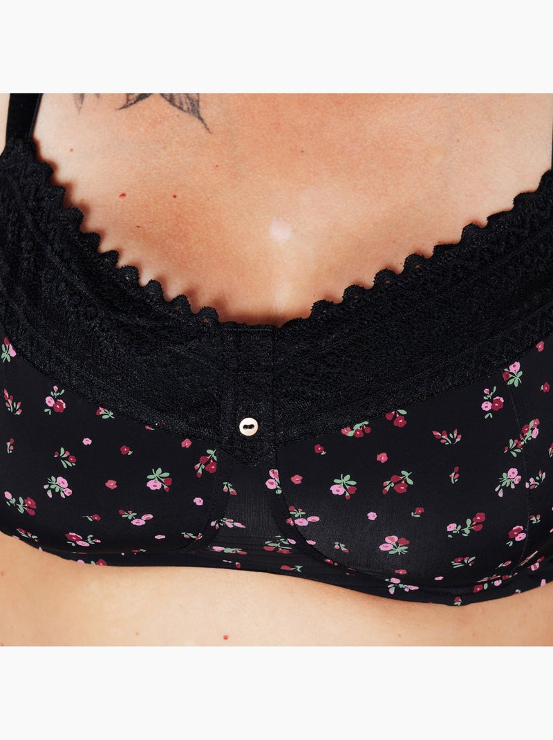 Soutien-gorge post opératoire douce - rougegorge lingerie Noir Multicolore - Kiabi