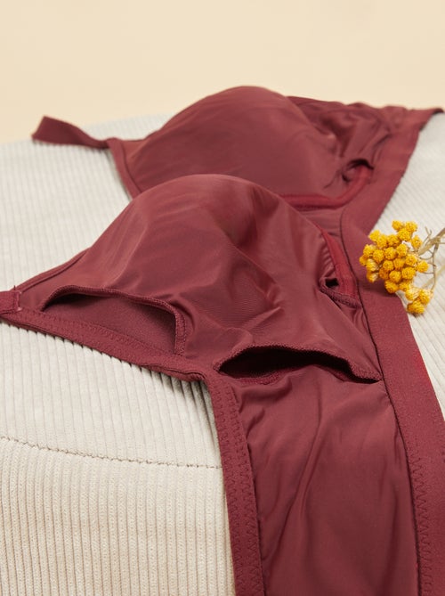 Soutien-gorge post-opératoire invisible - Octobre Rose - Kiabi