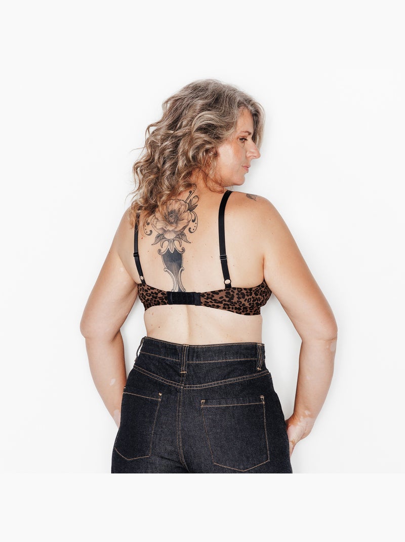 Soutien-gorge post opératoire leonie - rougegorge lingerie Noir Multicolore - Kiabi