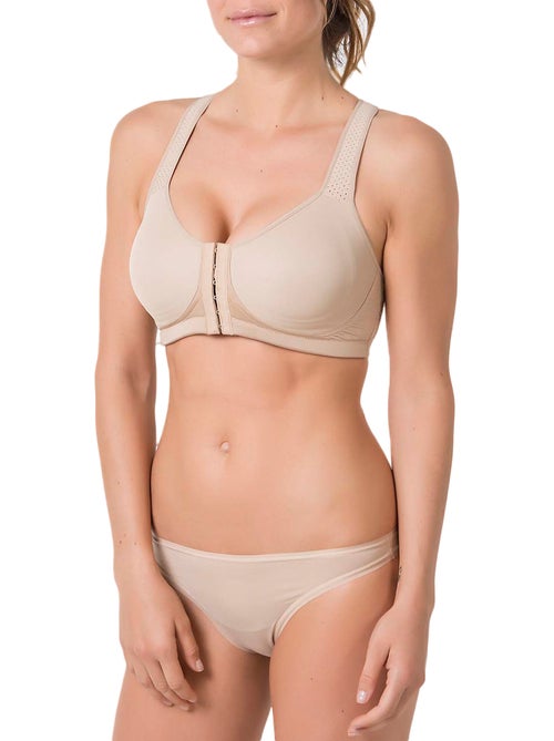 Soutien-gorge post-opératoire ouverture frontale care - Kiabi