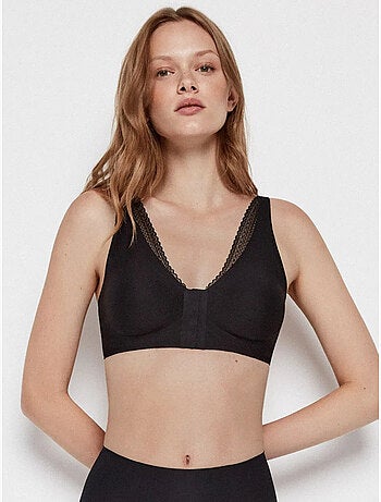 Soutien-gorge post-opératoire sans armature et mousse amovible