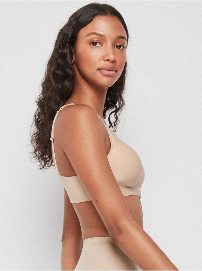 Soutien-gorge post-opératoire sans armature et mousse amovible Rose - Kiabi