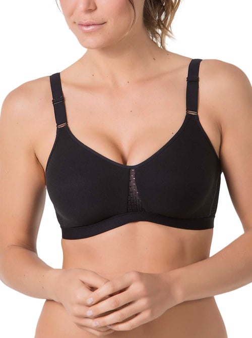 Soutien-gorge post-opératoire sans armatures tissu préformé care - Kiabi Soutien-gorge post-opératoire sans armatures tissu préformé care - Kiabi