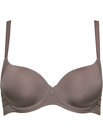 Soutien-gorge préformé alegra marron b à e