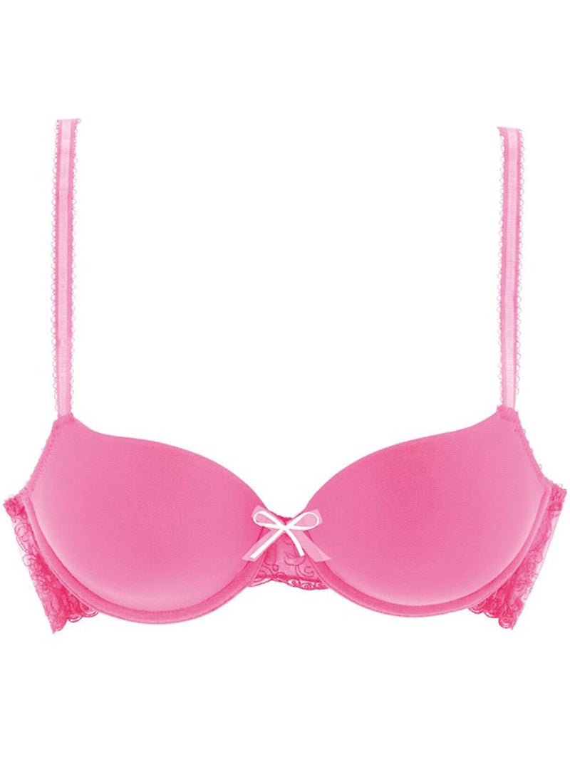 Soutien-gorge préformé balconnet alessandria Rose - Kiabi