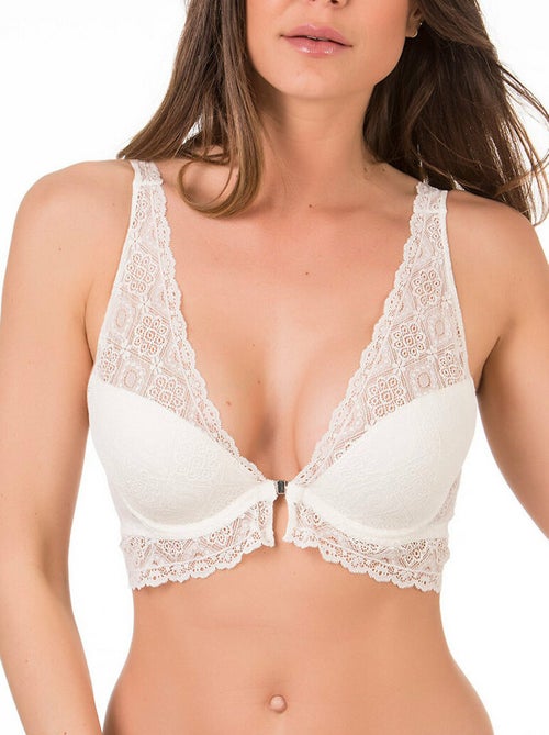 Soutien-gorge préformé décolleté profond frida - Kiabi