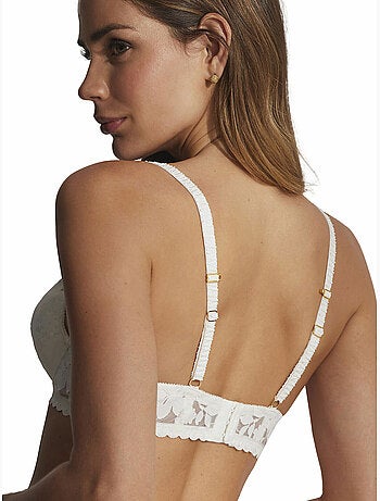 Soutien-gorge préformé décolleté profond gabrielle mariage