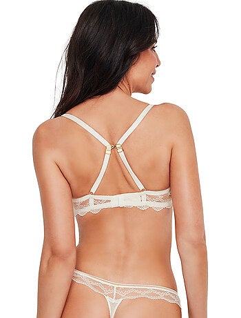 Soutien-gorge préformé décolleté profond manuela mariage