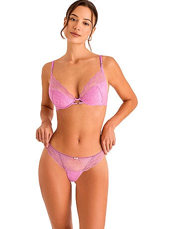 Soutien-gorge préformé décolleté profond manuela