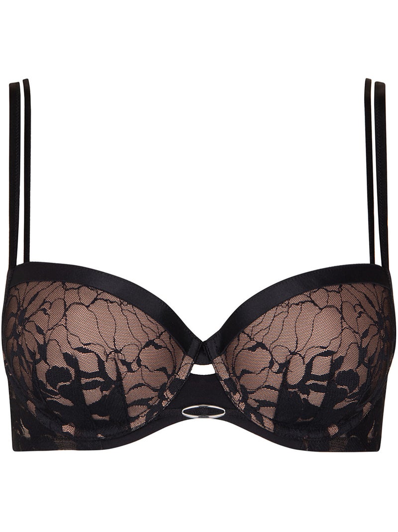 Soutien-gorge préformé flamenco Noir - Kiabi