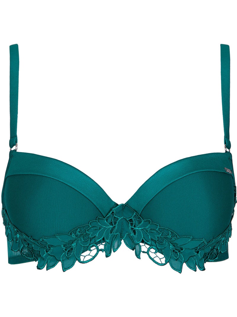 Soutien-gorge préformé illusion Vert - Kiabi
