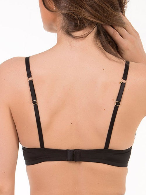 Soutien-gorge préformé multipositions sans armatures etna noir - Kiabi
