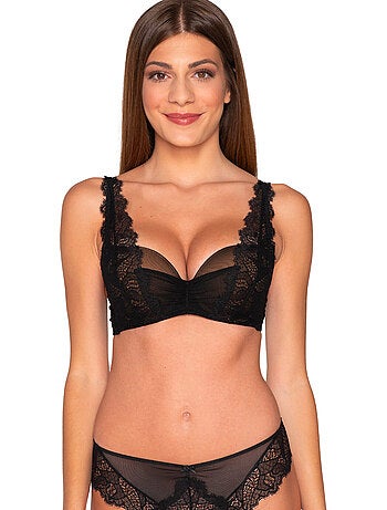 Soutien-gorge préformé orchidea noir