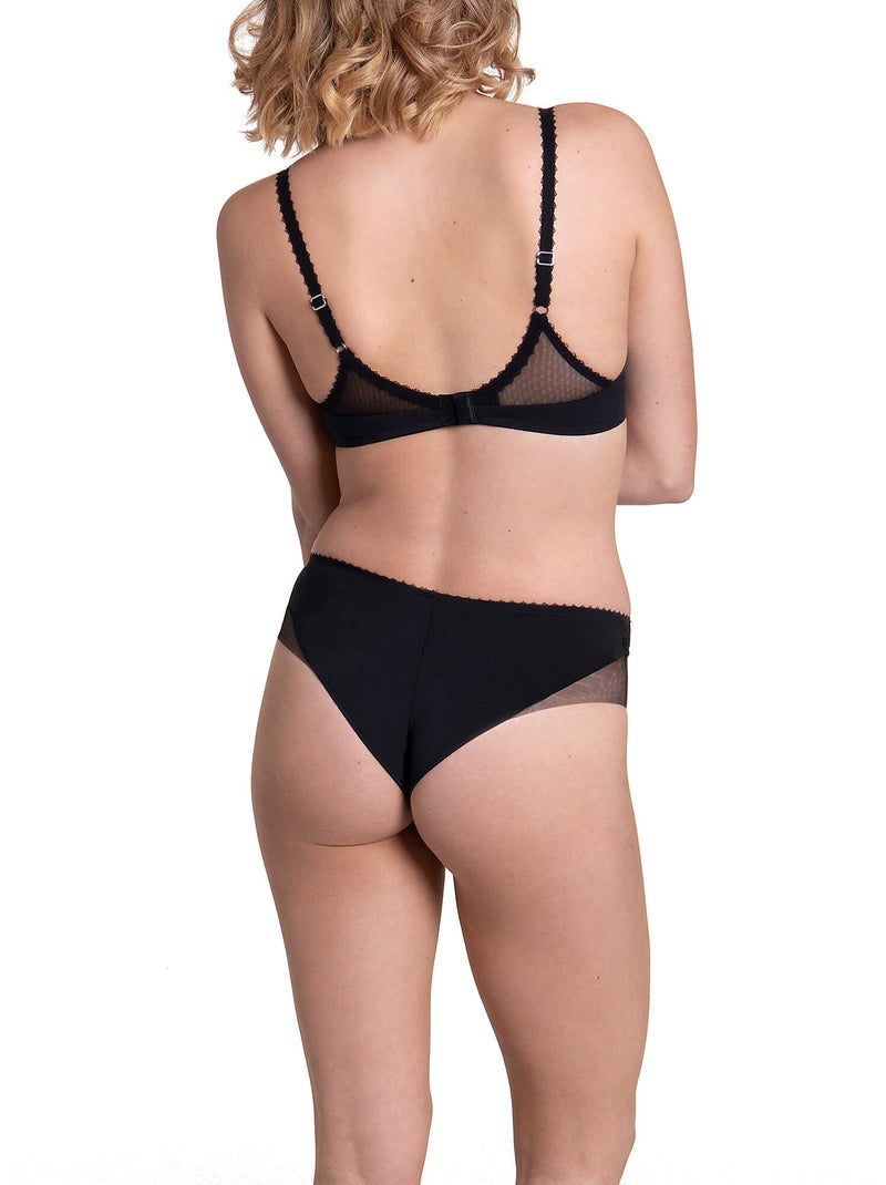 Soutien-gorge préformé peony Noir - Kiabi