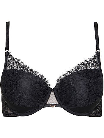 Soutien-gorge préformé rose noir b à e
