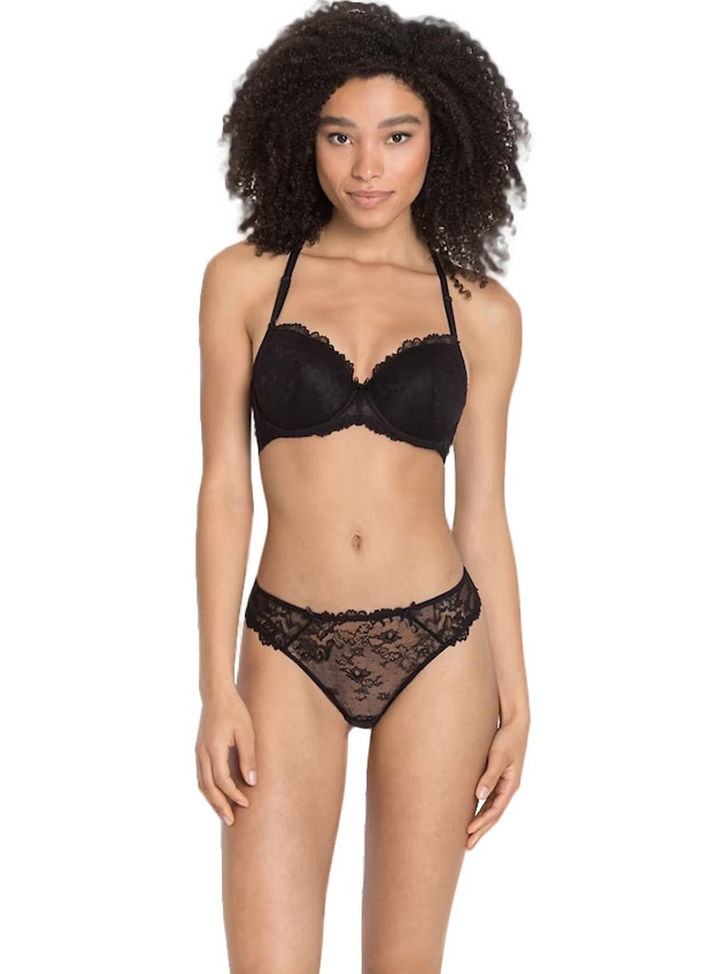 Soutien-gorge préformé séduction Noir - Kiabi