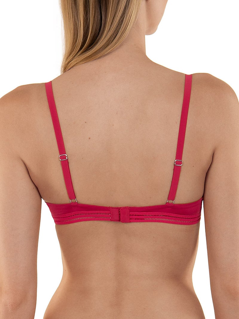 Soutien-gorge préformé soul Rouge - Kiabi