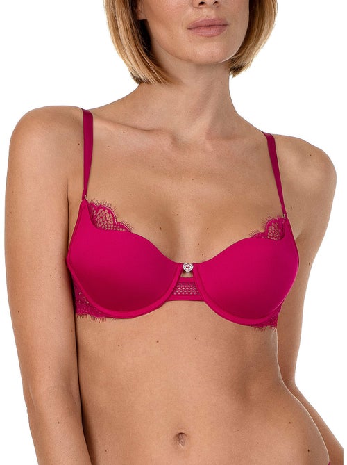 Soutien-gorge préformé tender love rose - Kiabi
