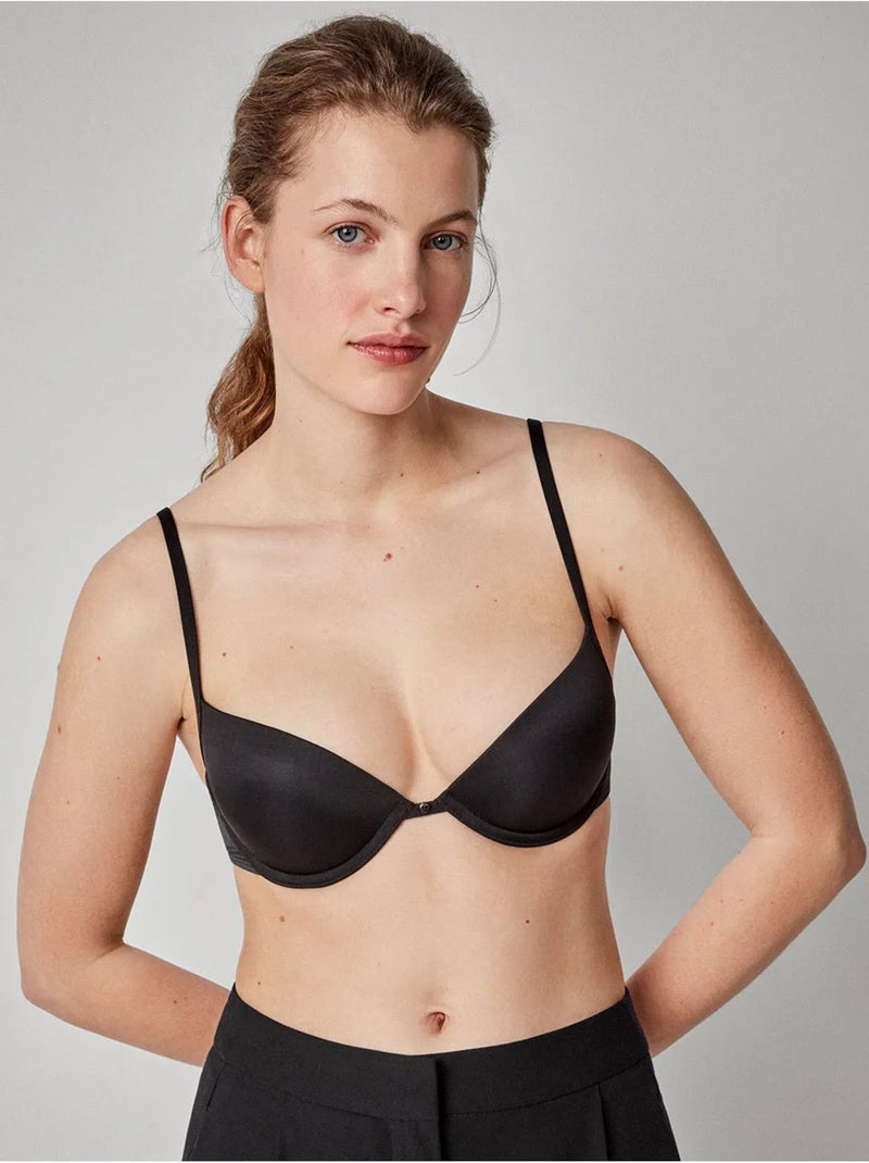 Soutien-gorge push up +1 multiposition Noir - Kiabi