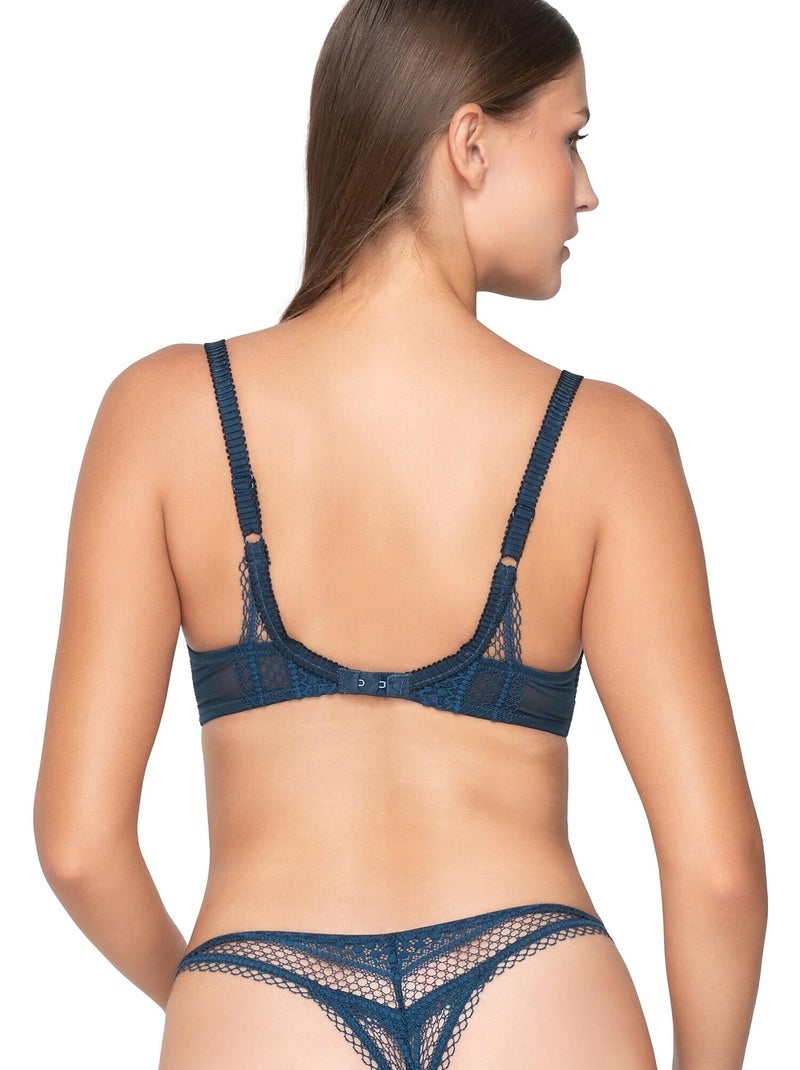 Soutien-gorge push-up claire Bleu - Kiabi