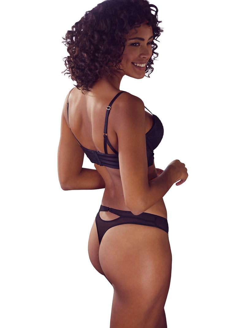 Soutien-gorge push-up eleonora Noir - Kiabi