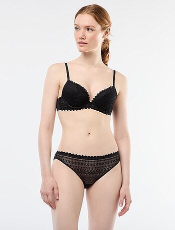 Soutien-gorge push-up en dentelle