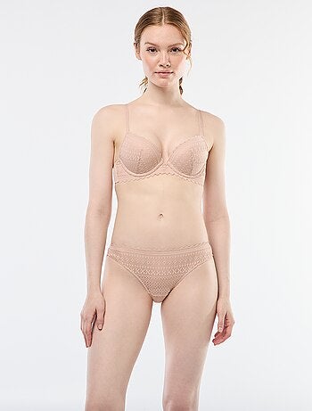 Soutien-gorge push-up en dentelle