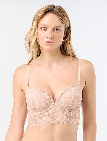 Soutien-gorge push up en dentelle