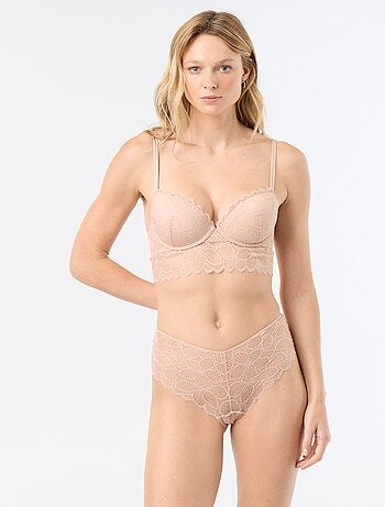 Soutien-gorge push up en dentelle