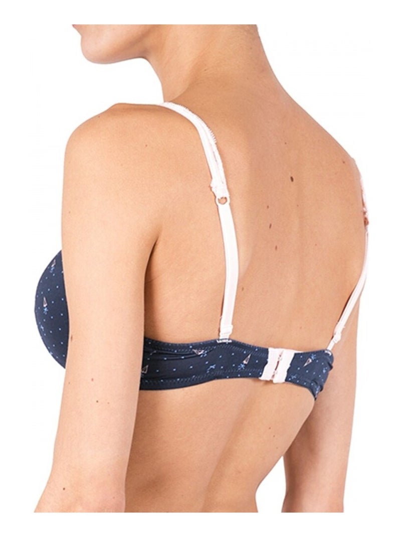 Soutien-gorge push-up femme lot de 2 Bleu marine - Kiabi
