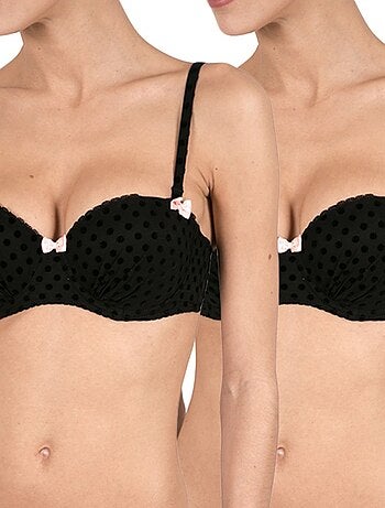 Soutien-gorge push-up femme lot de 2