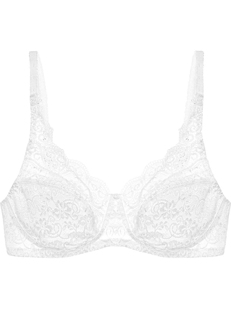 Soutien-gorge sans armatures amourette 300 nx Blanc - Kiabi