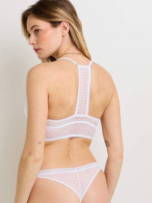 Soutien-gorge sans armatures ampli dentelle Ginger - RougeGorge Lingerie - Kiabi Soutien-gorge sans armatures ampli dentelle Ginger - RougeGorge Lingerie - Kiabi