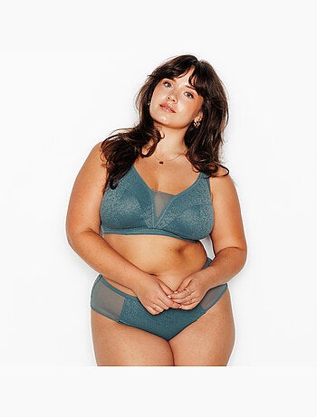 Soutien-gorge sans armatures juliane - rougegorge lingerie