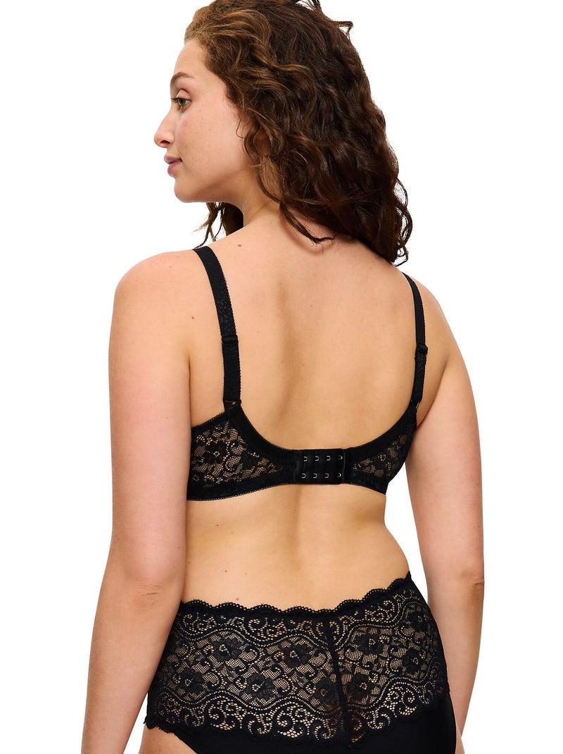 Soutien-gorge sans armatures n amourette Noir - Kiabi