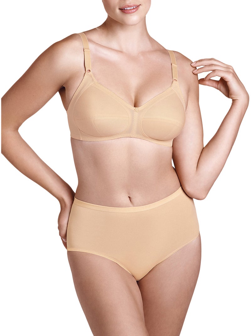 Soutien-gorge sans armatures pavla Beige - Kiabi