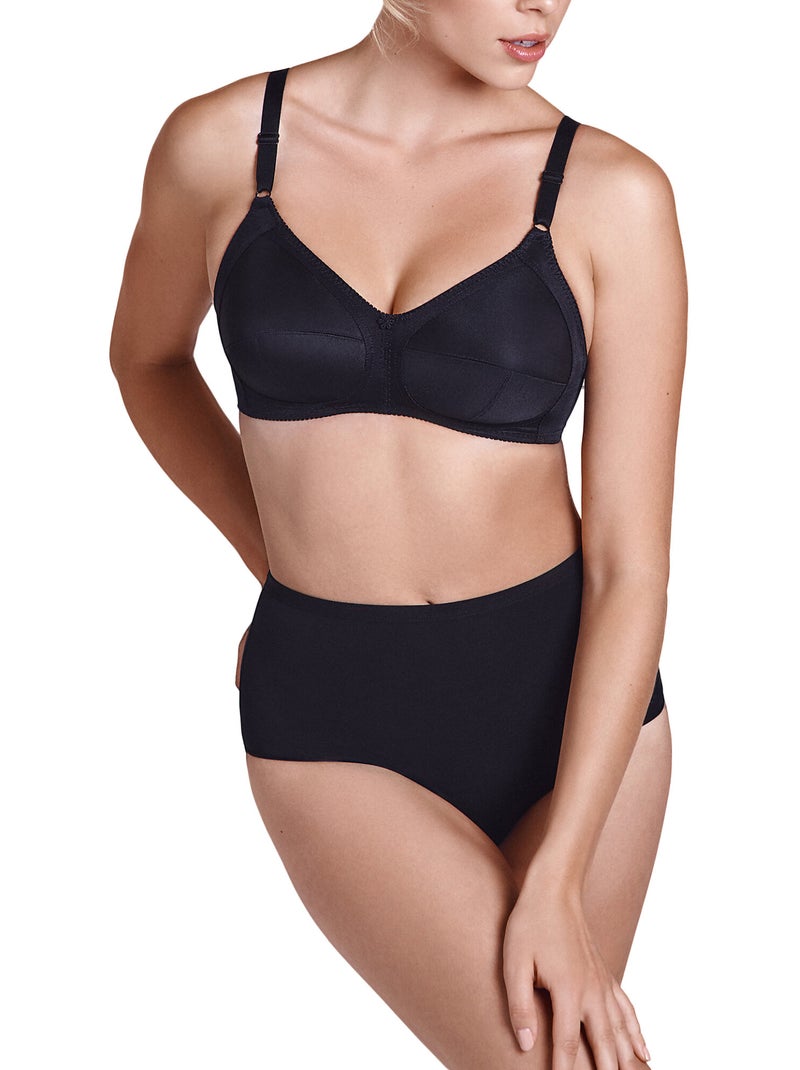 Soutien-gorge sans armatures pavla Noir - Kiabi