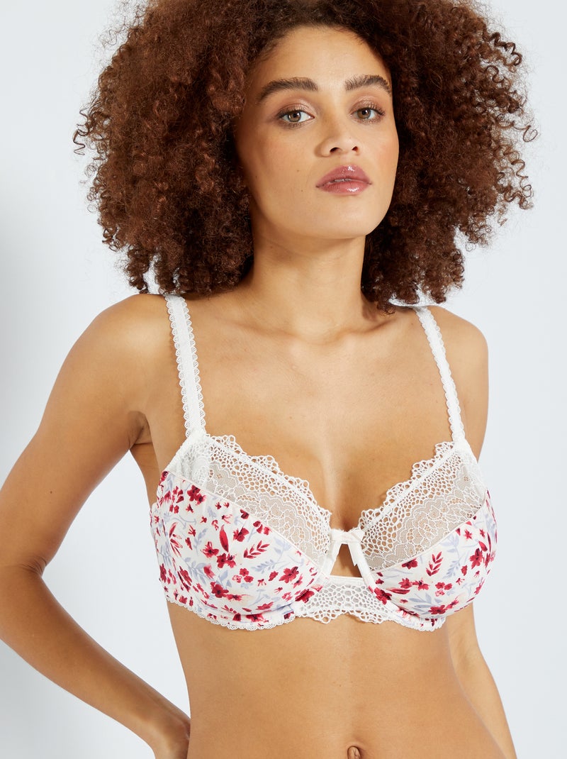 Soutien-gorge 'Sans Complexe' ivoire - Kiabi