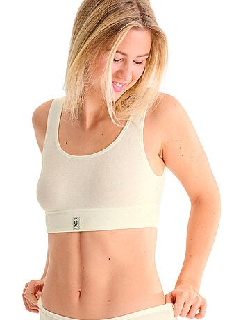 Soutien-gorge top brassière sans armatures freedom