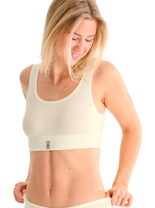 Soutien-gorge top brassière sans armatures freedom - Kiabi Soutien-gorge top brassière sans armatures freedom - Kiabi