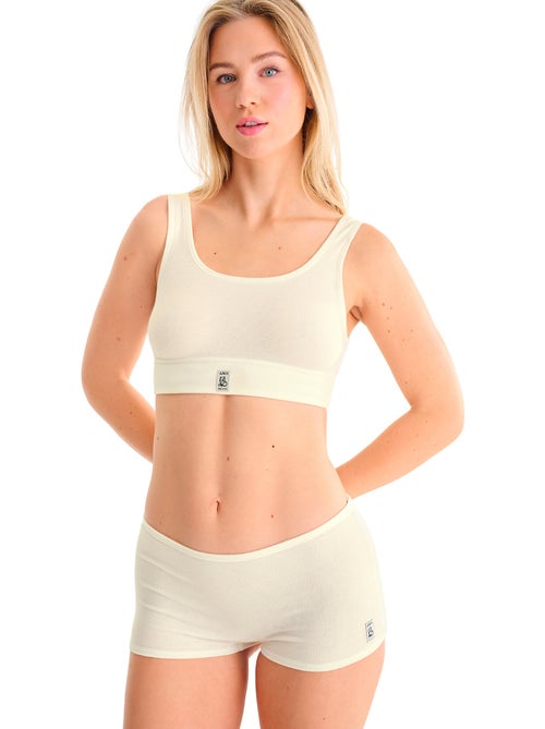 Soutien-gorge top brassière sans armatures freedom - Kiabi Soutien-gorge top brassière sans armatures freedom - Kiabi