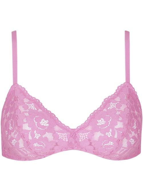 Soutien-gorge triangle bralette sans armatures retromania - Kiabi Soutien-gorge triangle bralette sans armatures retromania - Kiabi