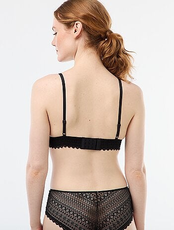 Soutien-gorge triangle en dentelle