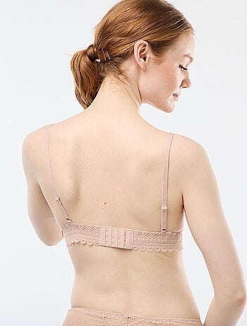 Soutien-gorge triangle en dentelle